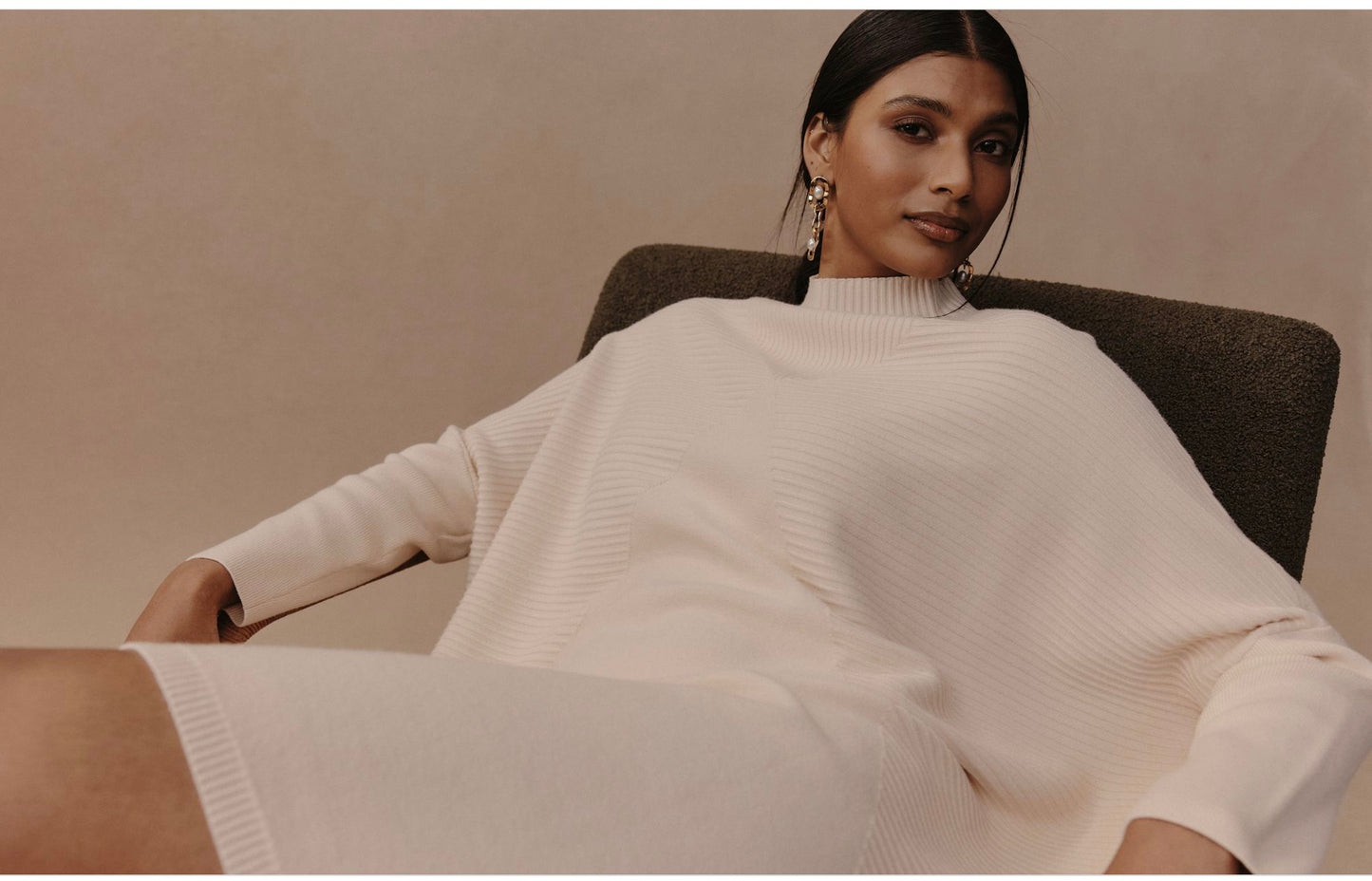Knitted dress/tunic